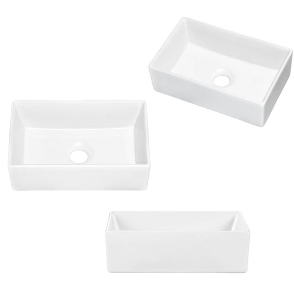 Set dulap baie cu lavoar dreptunghiular xx Newport [en.casa]