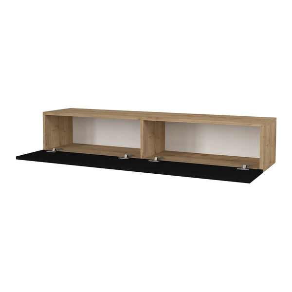 Dulap TV Toivakka 135x31x25cm în diferite culori [en.casa]