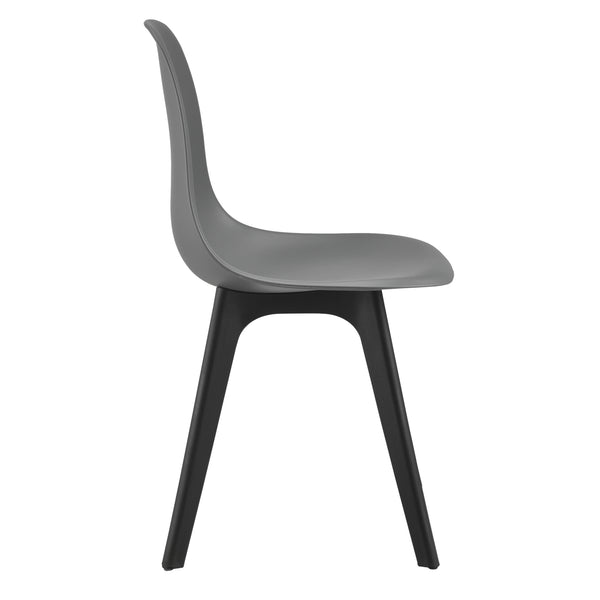 Set doua bucati scaune design Ama culori diferite [en.casa]