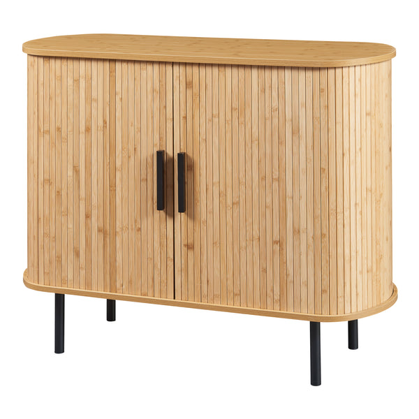 Comoda cu 2 usi glisante Tvedestrand 100x40x80cm [en.casa]
