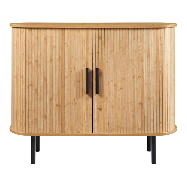 Comoda cu 2 usi glisante Tvedestrand 100x40x80cm [en.casa]