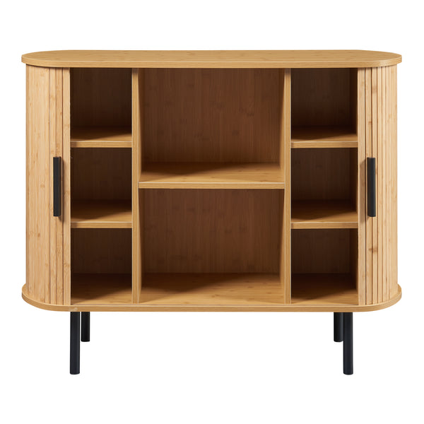 Comoda cu 2 usi glisante Tvedestrand 100x40x80cm [en.casa]