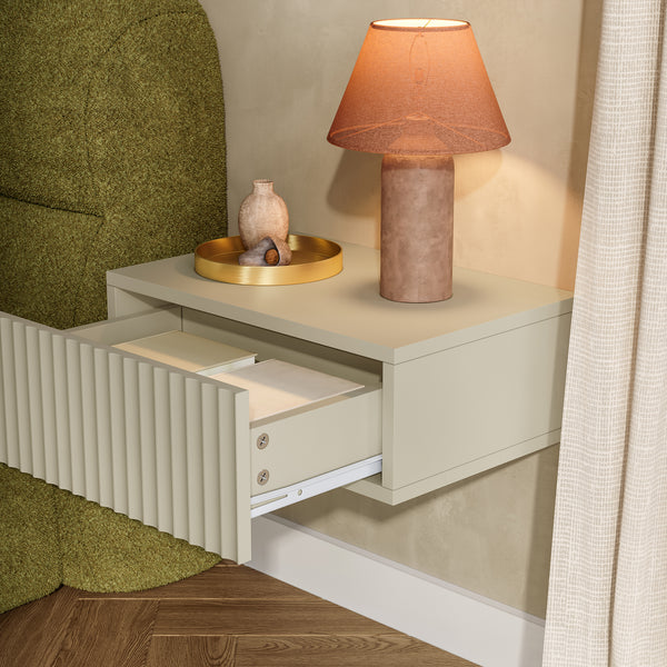 Noptieră plutitoare set 2 bucăți Nand [en.casa]