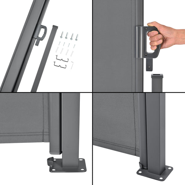 Paravan solar Canada lateral retractabil masuri si culori diferite [pro.tec]