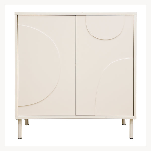 Comoda cu 2 usi Holea 75x70x34 cm [en.casa]