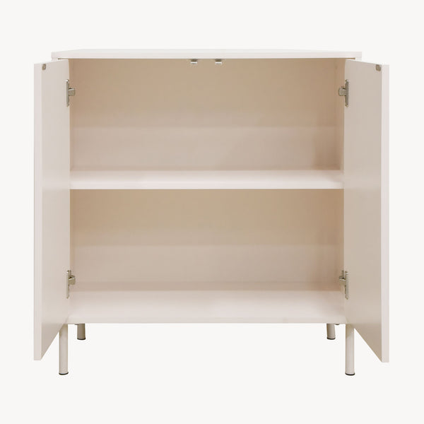 Comoda cu 2 usi Holea 75x70x34 cm [en.casa]