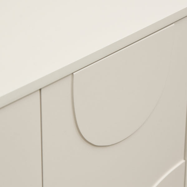 Comoda cu 2 usi Holea 75x70x34 cm [en.casa]