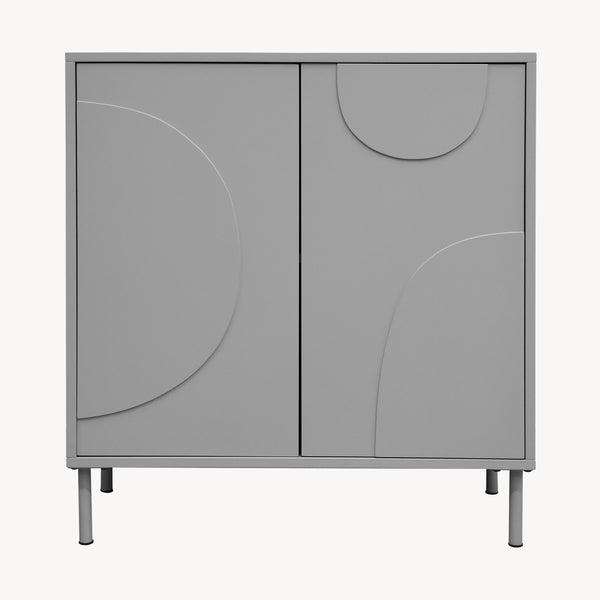 Comoda cu 2 usi Holea 75x70x34 cm [en.casa]