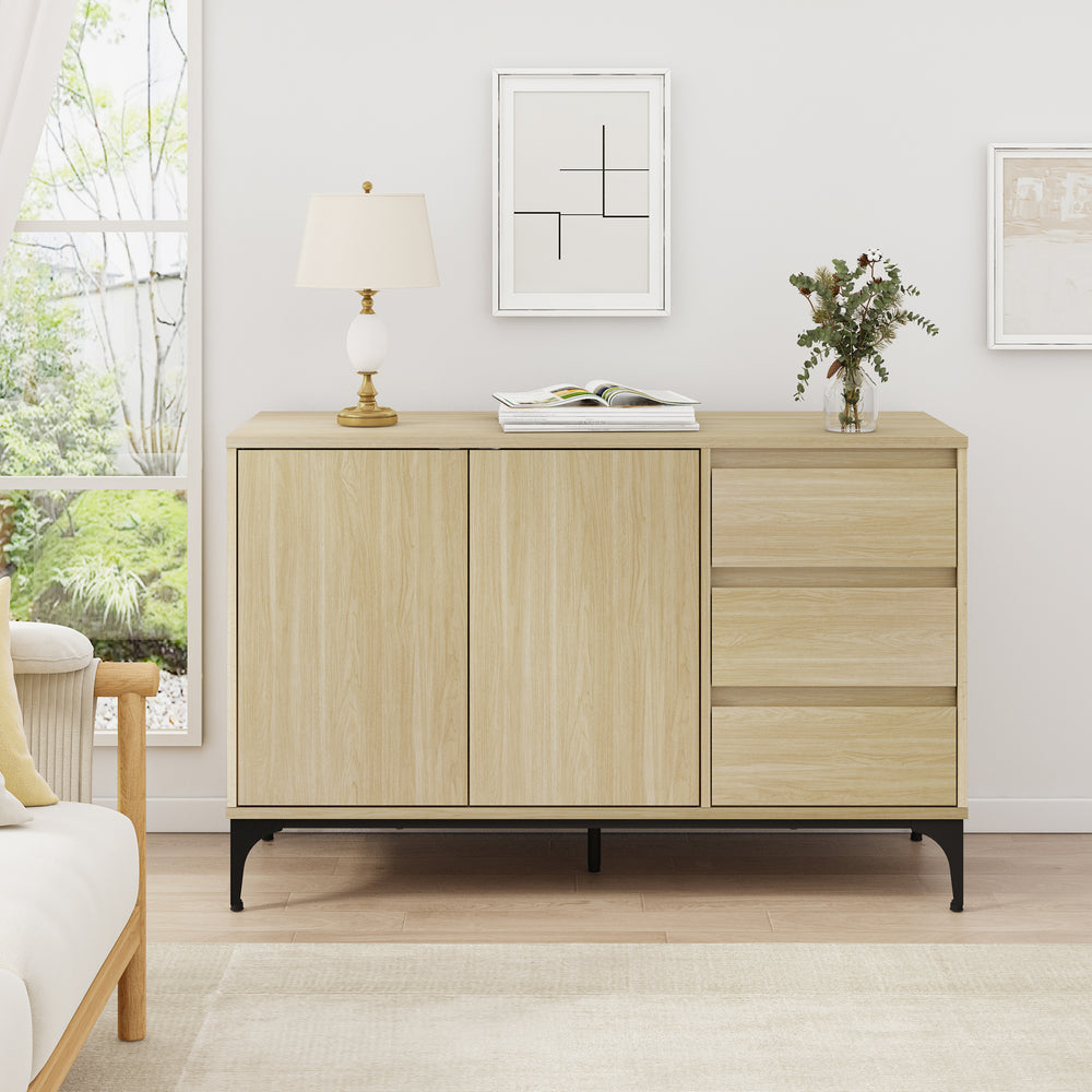 Comoda Kistiandi 77x120x40 cm [en.casa]