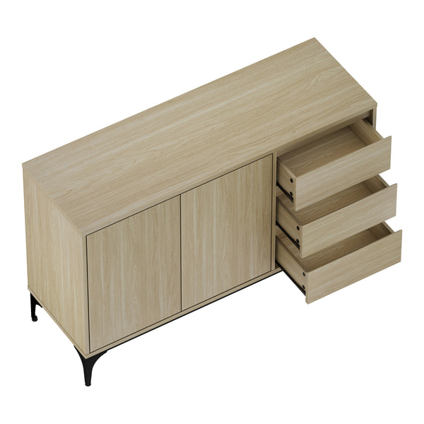 Comoda Kistiandi 77x120x40 cm [en.casa]