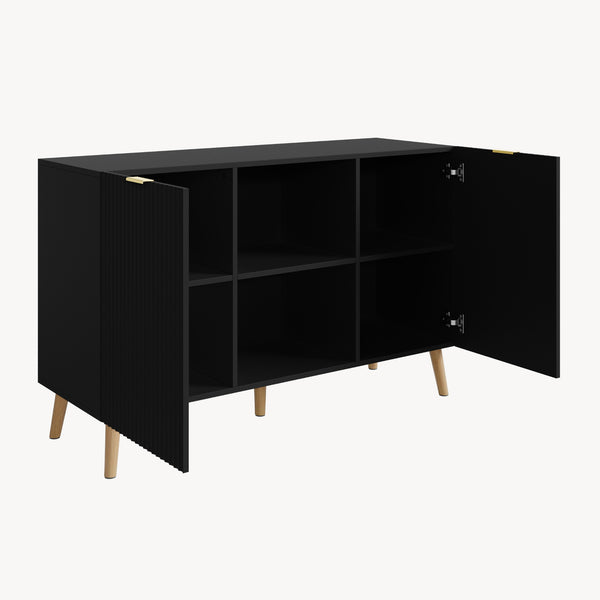 Comoda cu usi Nand 120x40x76 cm [en.casa]