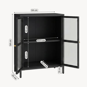 Comoda Säkylä 84x64x35 cm [en.casa]