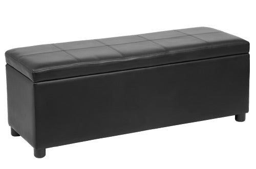 Sitztruhe Bukit 118x37x43 cm Kunstleder [en.casa] - premiumXL
