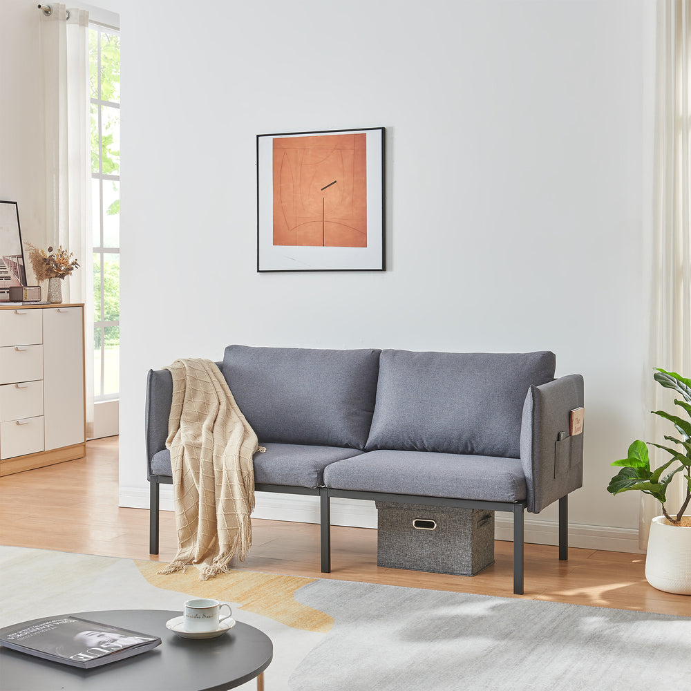 Canapea 2 persoane  Kamar 69x158x63 cm  [en.casa]