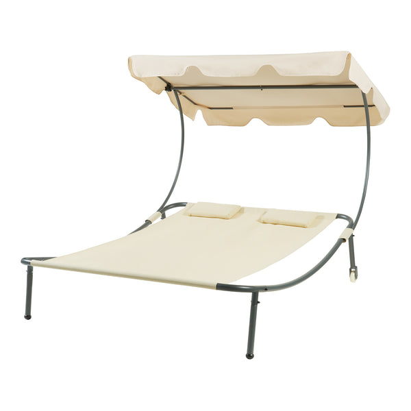 Sezlong dublu Avigliano 200x173x146cm culori diferite [casa.pro]