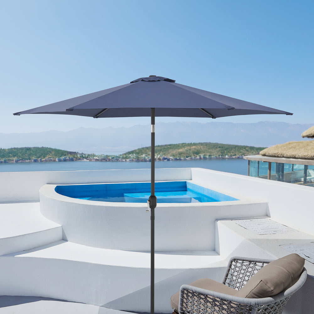 Sonnenschirm Altino mit Knickgelenk [casa.pro] - premiumXL