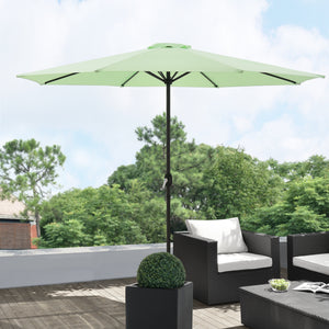 Umbrela soare HTGI-077x poliester/otel 300 x 230 cm culori diferite [casa.pro]