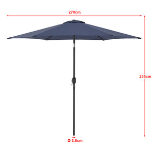 Umbrelă de soare Altino cu articulație înclinabilă [casa.pro]