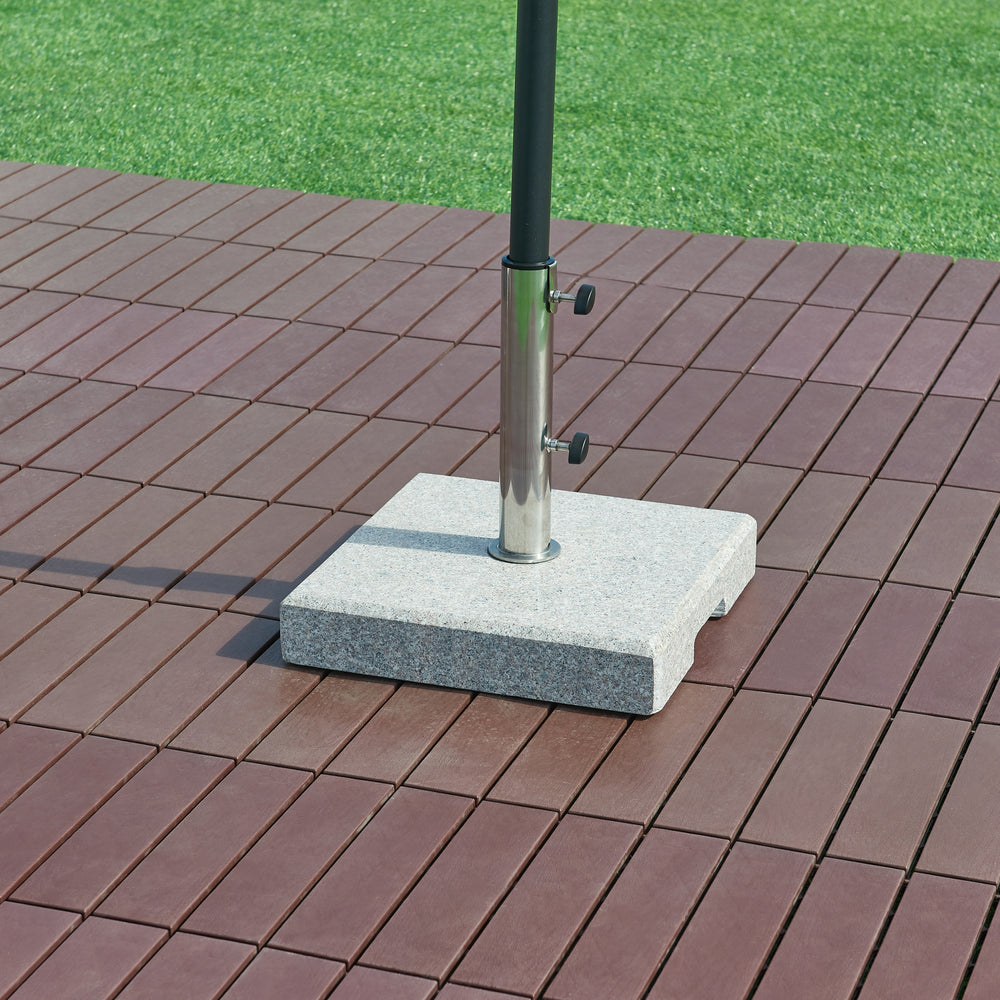 Sonnenschirmständer Bomba Granit [casa.pro] - premiumXL