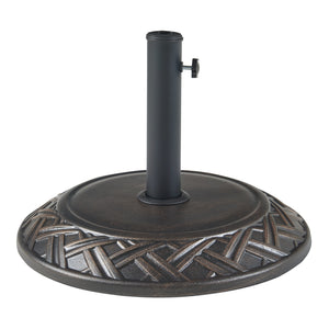Suport umbrela soare Bisegna 50x7cm 25kg beton [casa.pro]