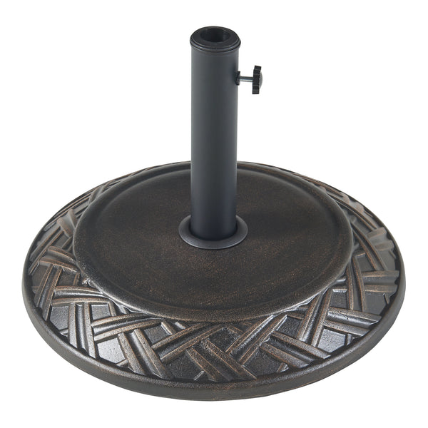 Suport umbrela soare Bisegna 50x7cm 25kg beton [casa.pro]