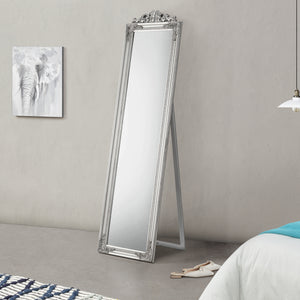 Standspiegel Arezzo 160x40 cm in versch. Farben [en.casa] - premiumXL
