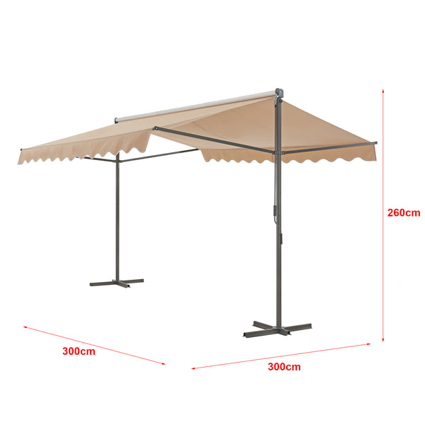 Copertina pavilion gradina Selenizza masuri si culori diferite [pro.tec]