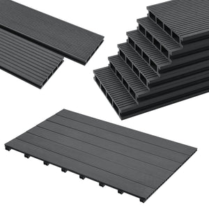 Pardoseala WPC exterior Deilingen masuri si culori diferire [neu.holz]