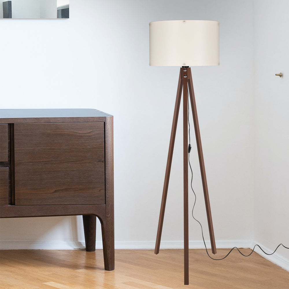 Lampa de podea Guildford 1 x E27 136 cm cu 3 picioare culori diferite [lux.pro]