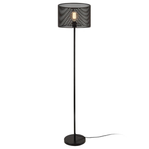 Stehleuchte Arensburg 153 cm Metall E27 60W Schwarz lux.pro - premiumXL
