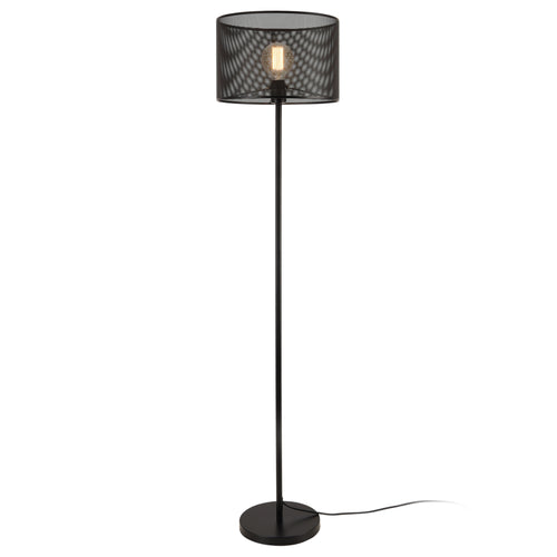 Stehleuchte Arensburg 153 cm Metall E27 60W Schwarz lux.pro - premiumXL