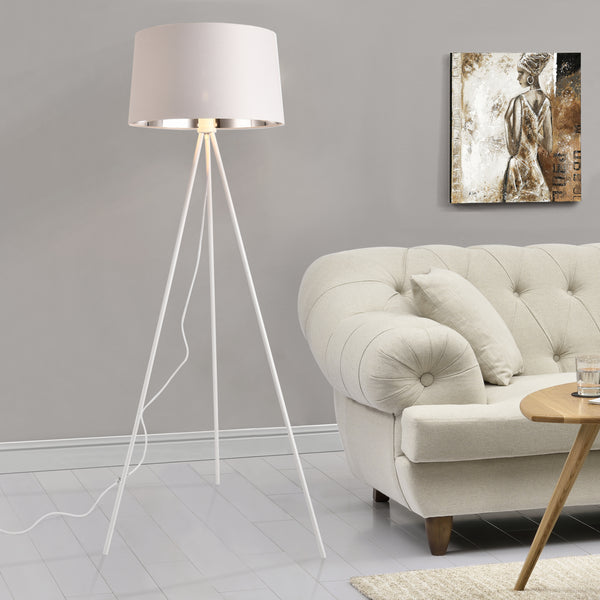 Lampa podea Manchester 150 cm 1 x E27 culori diferite [lux.pro] 