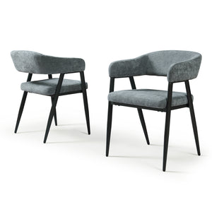 Set scaune tapitate Kohlmand  [en.casa]