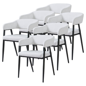 Set scaune tapitate Kohlmand  [en.casa]