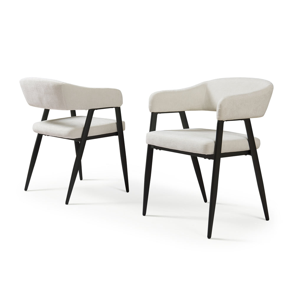 Set scaune tapitate Kohlmand  [en.casa]
