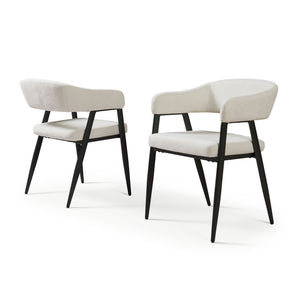 Set scaune tapitate Kohlmand  [en.casa]