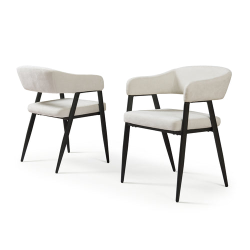 Set scaune tapitate Kohlmand  [en.casa]