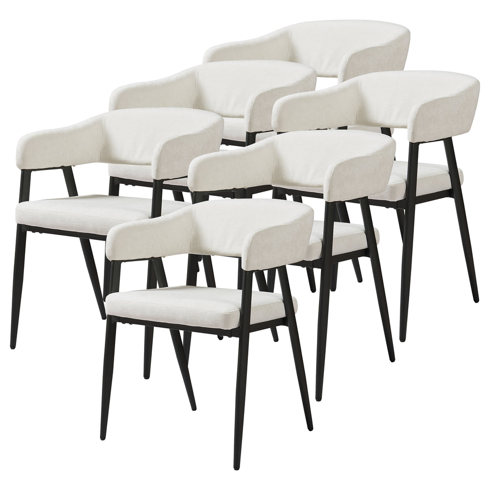 Set scaune tapitate Kohlmand  [en.casa]