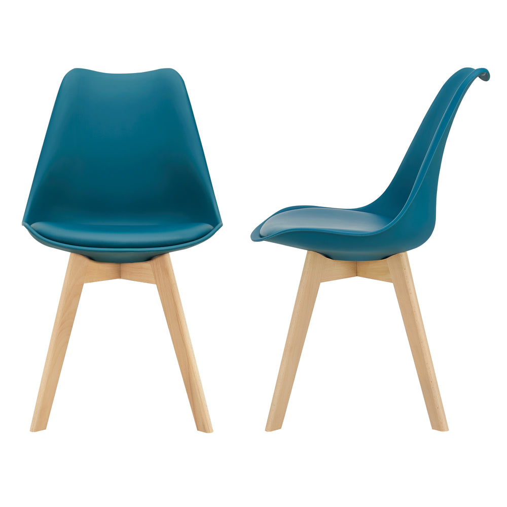 Set 2 scaune bucatarie Flaten [en.casa]