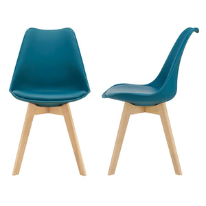 Set 2 scaune bucatarie Flaten [en.casa]