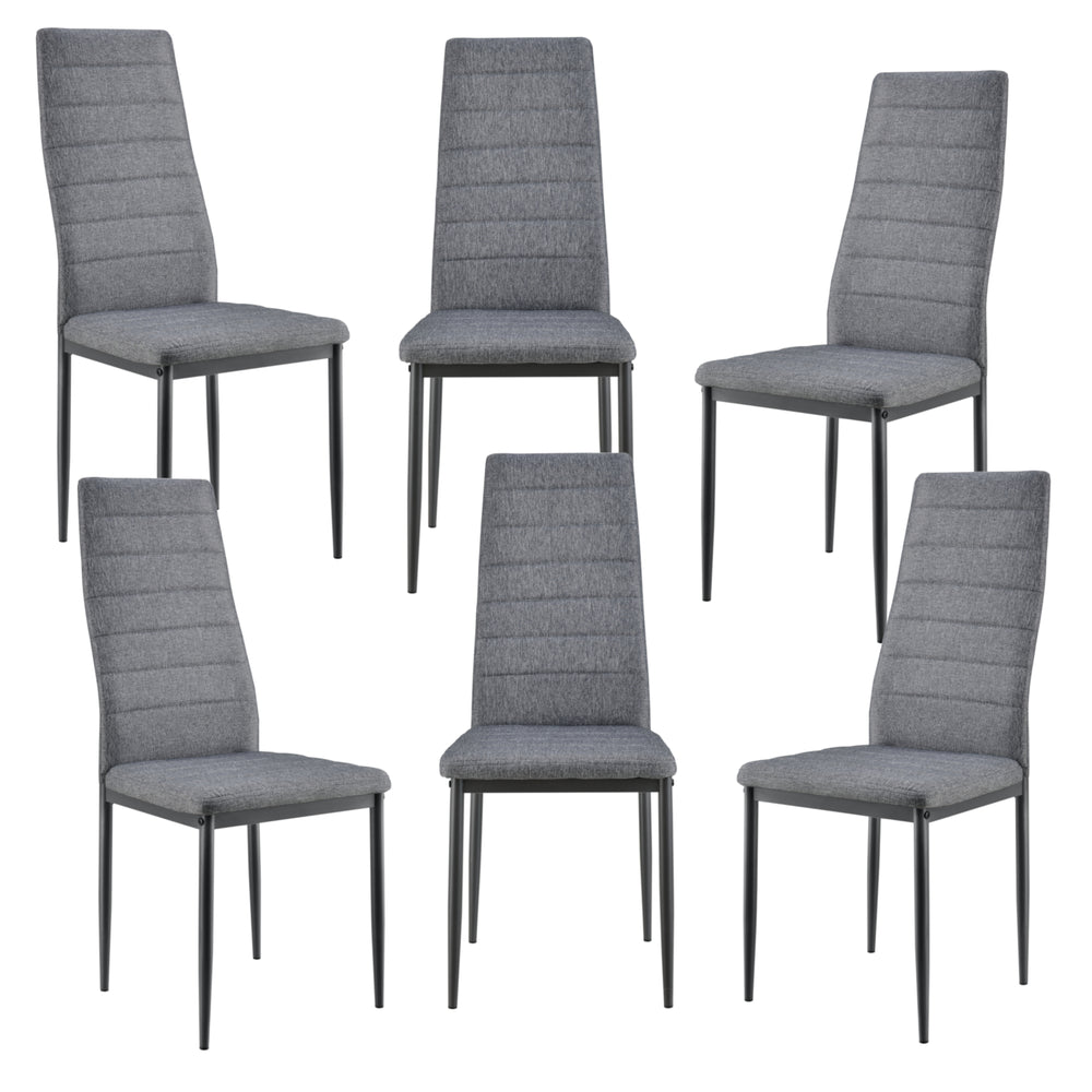 Stuhl Lidköping Grau in versch. Sets en.casa - premiumXL