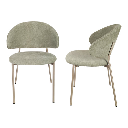 Set scaune bucatarie Lipis 77x53x56 cm verde [en.casa]