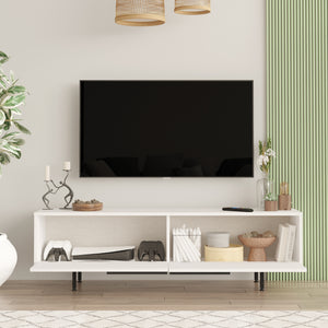 Dulap TV cu 2 usi Urejovle 160x35,5x45cm pal [en.casa]