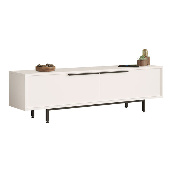 Dulap TV cu 2 usi Urejovle 160x35,5x45cm pal [en.casa]