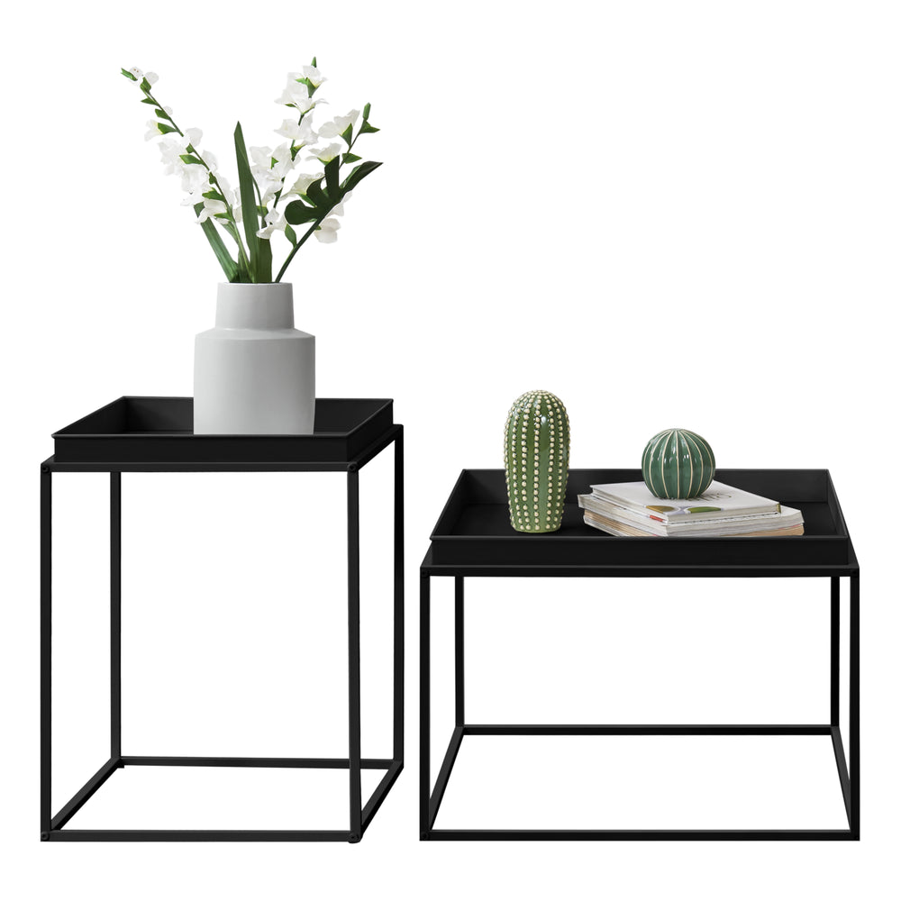 2er - Set Tabletttisch Helier in versch. Größen und Farben en.casa - premiumXL