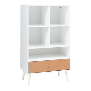 Raft carti Reyljand 120x70x40 cm [en.casa]