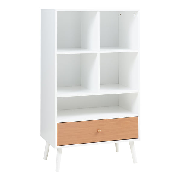 Raft carti Reyljand 120x70x40 cm [en.casa]