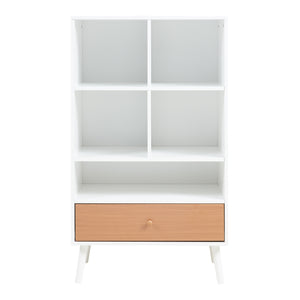 Raft carti Reyljand 120x70x40 cm [en.casa]