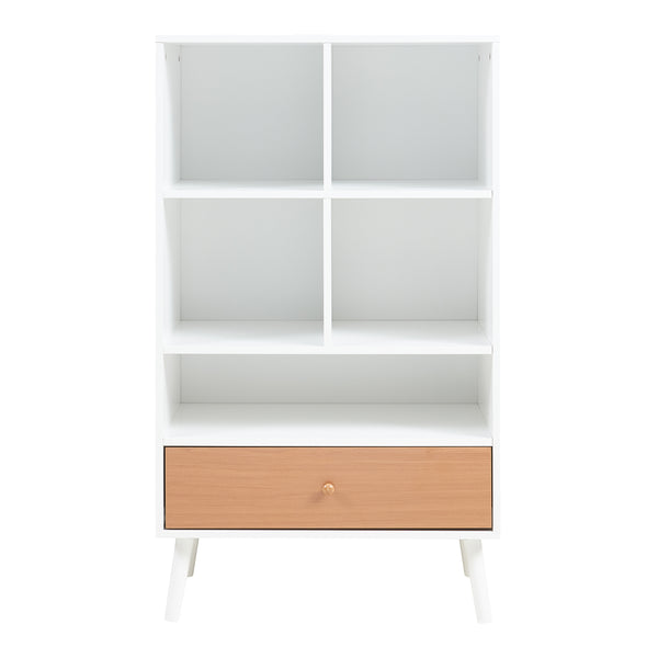 Raft carti Reyljand 120x70x40 cm [en.casa]