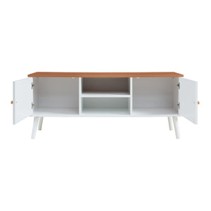 Comoda TV cu 2 usi Reyljand 120x35x50 cm [en.casa]